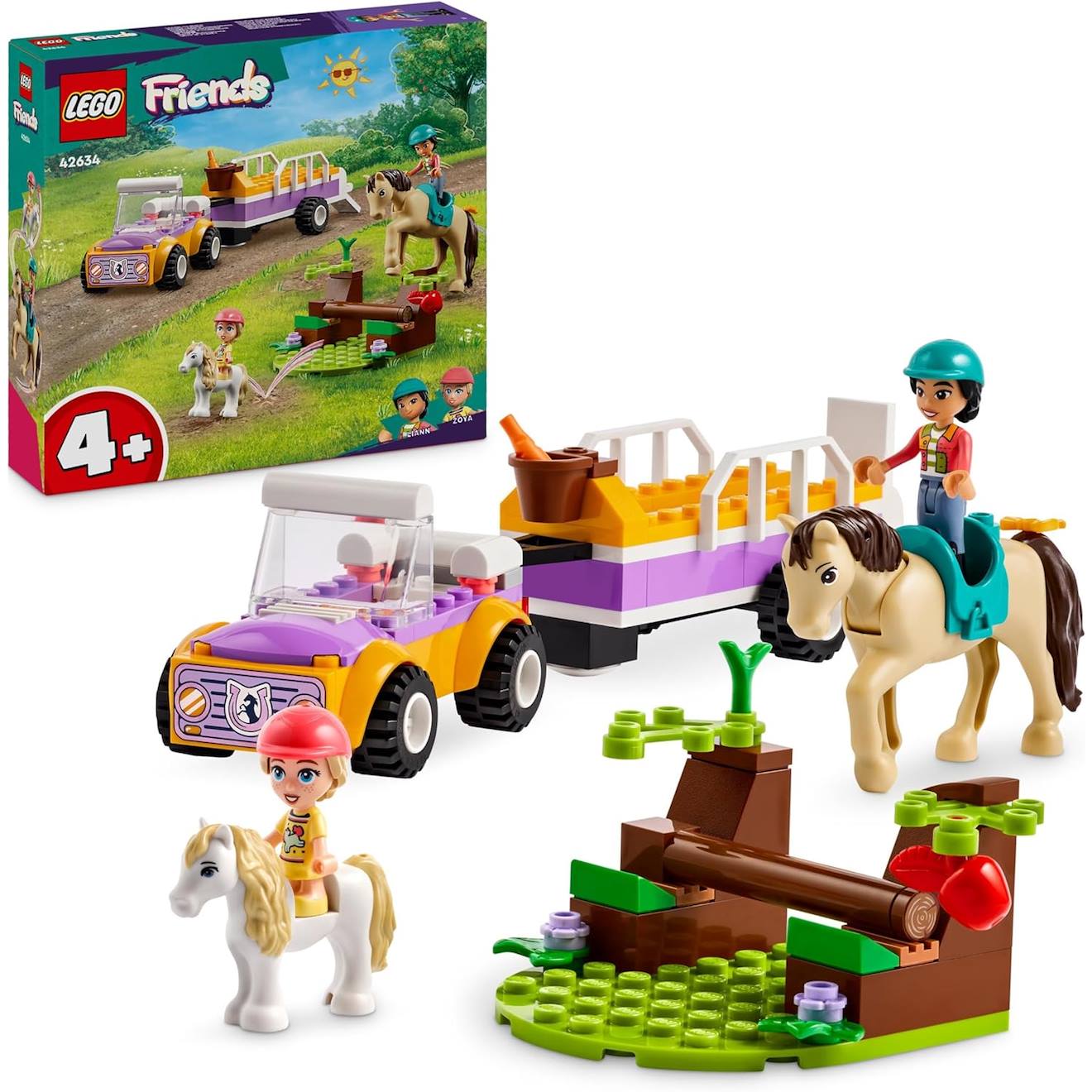 La remorque du cheval et du poney 42634 multicolore
