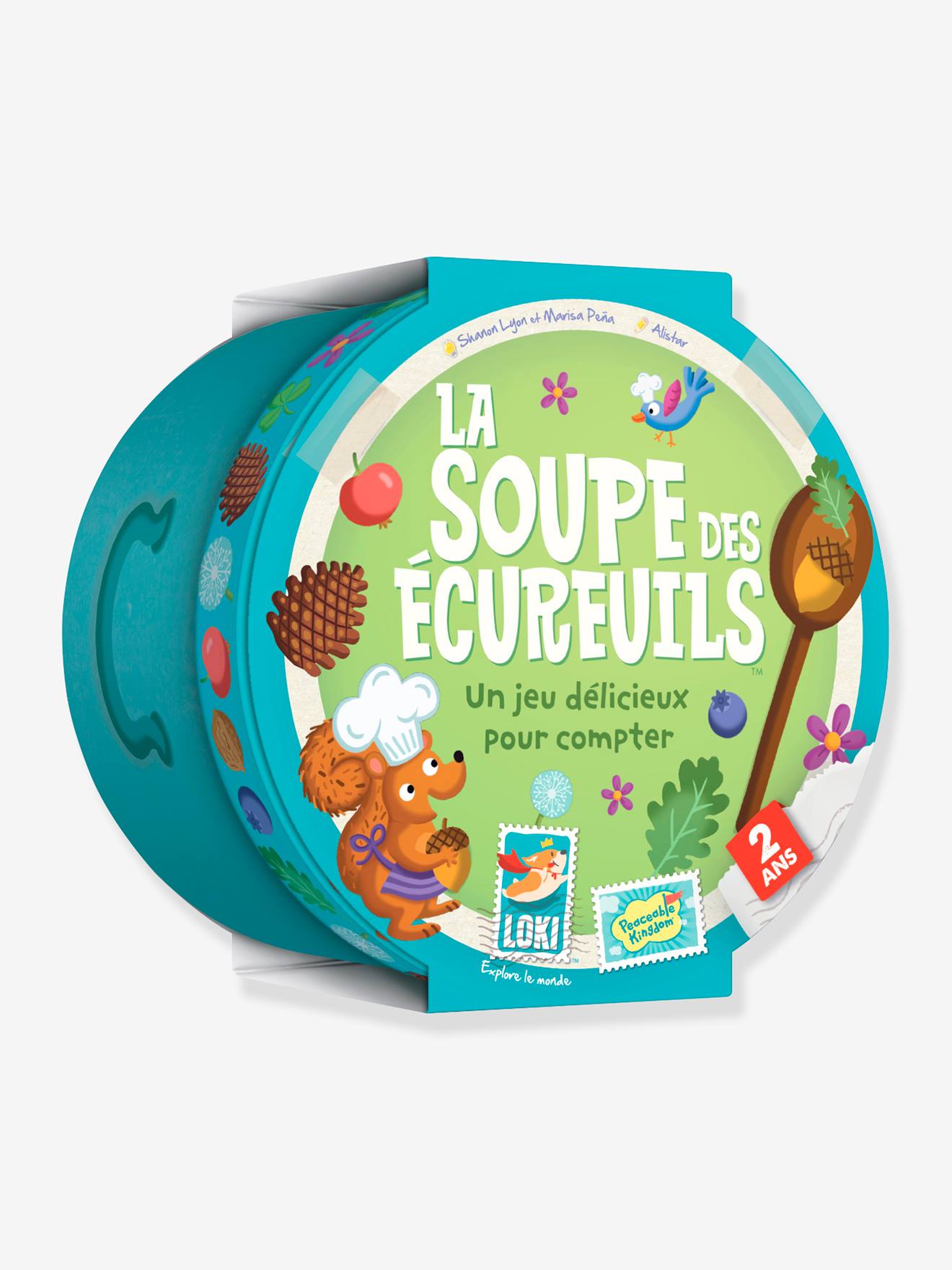 La soupe des écureuils bleu