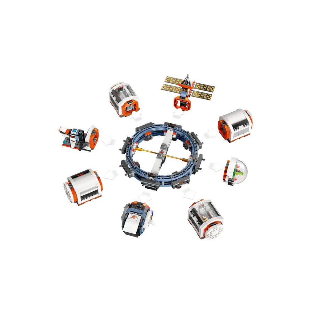 La station spatiale modulaire 60433 multicolore