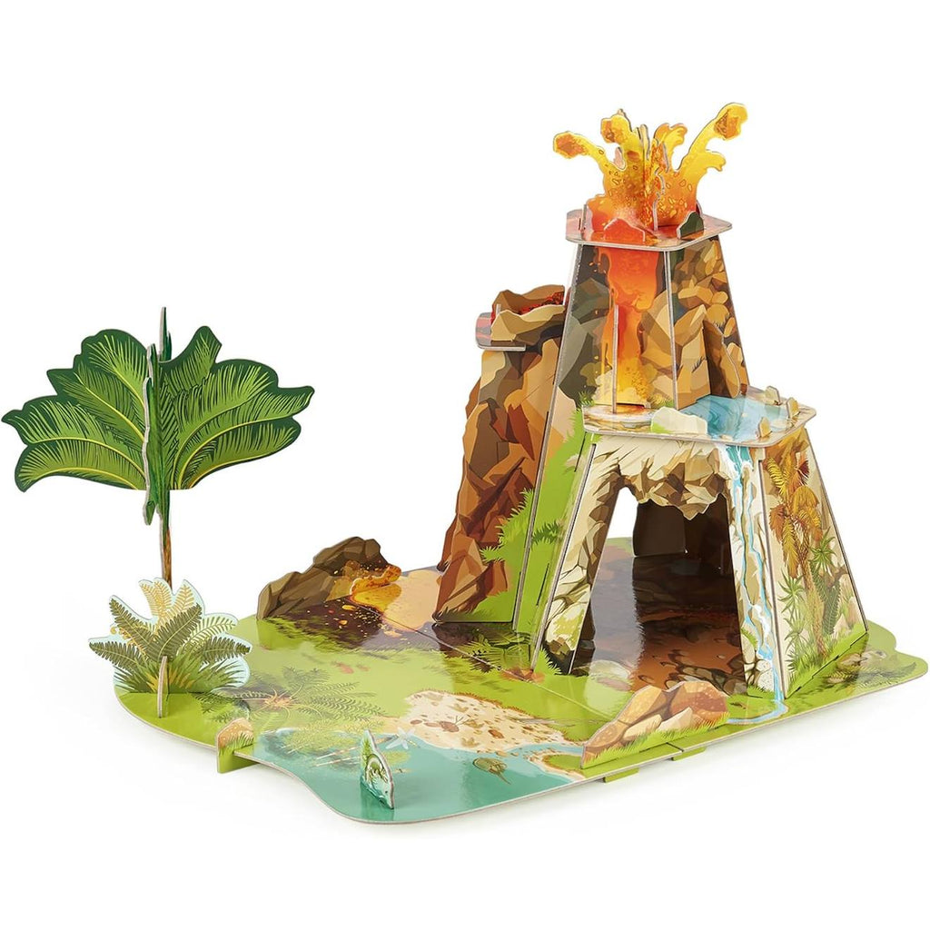 La terre des dinosaures pour figurine vert