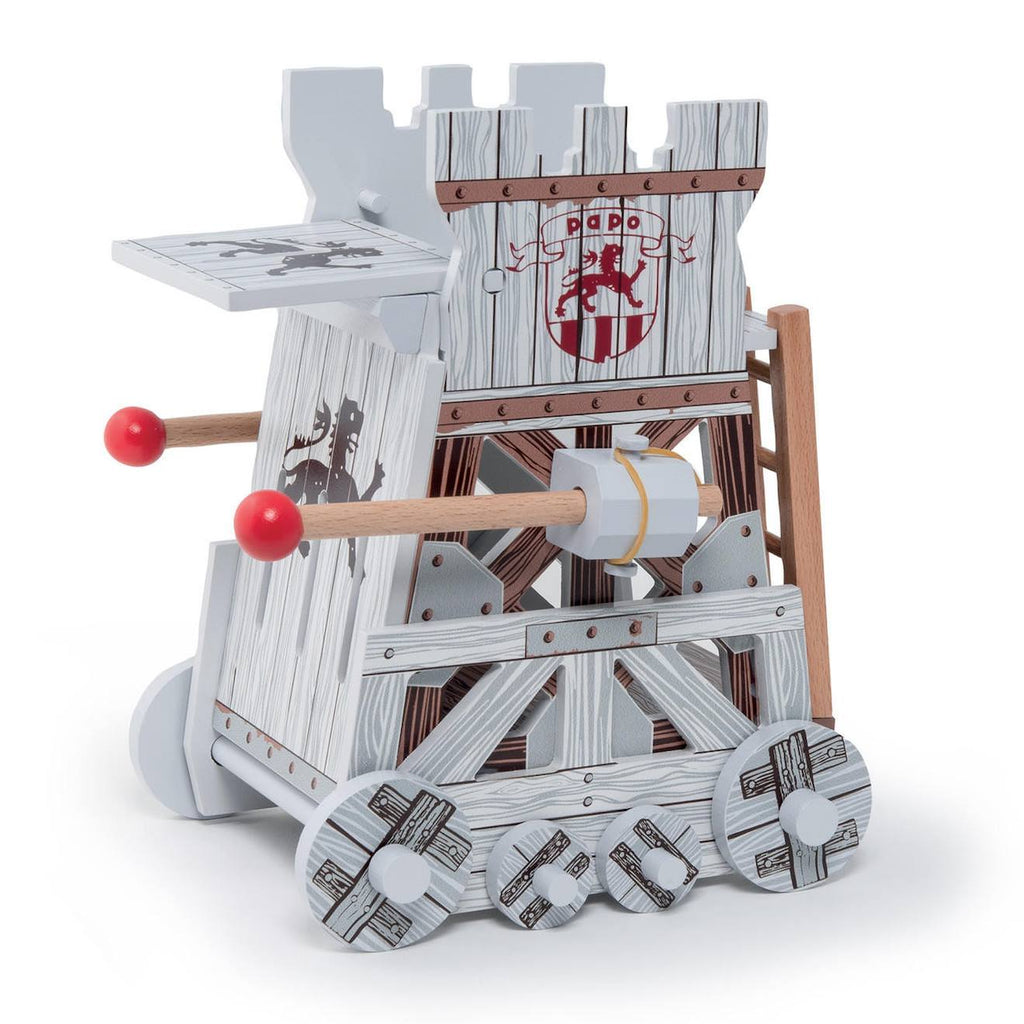 La tour d'assaut pour figurine gris