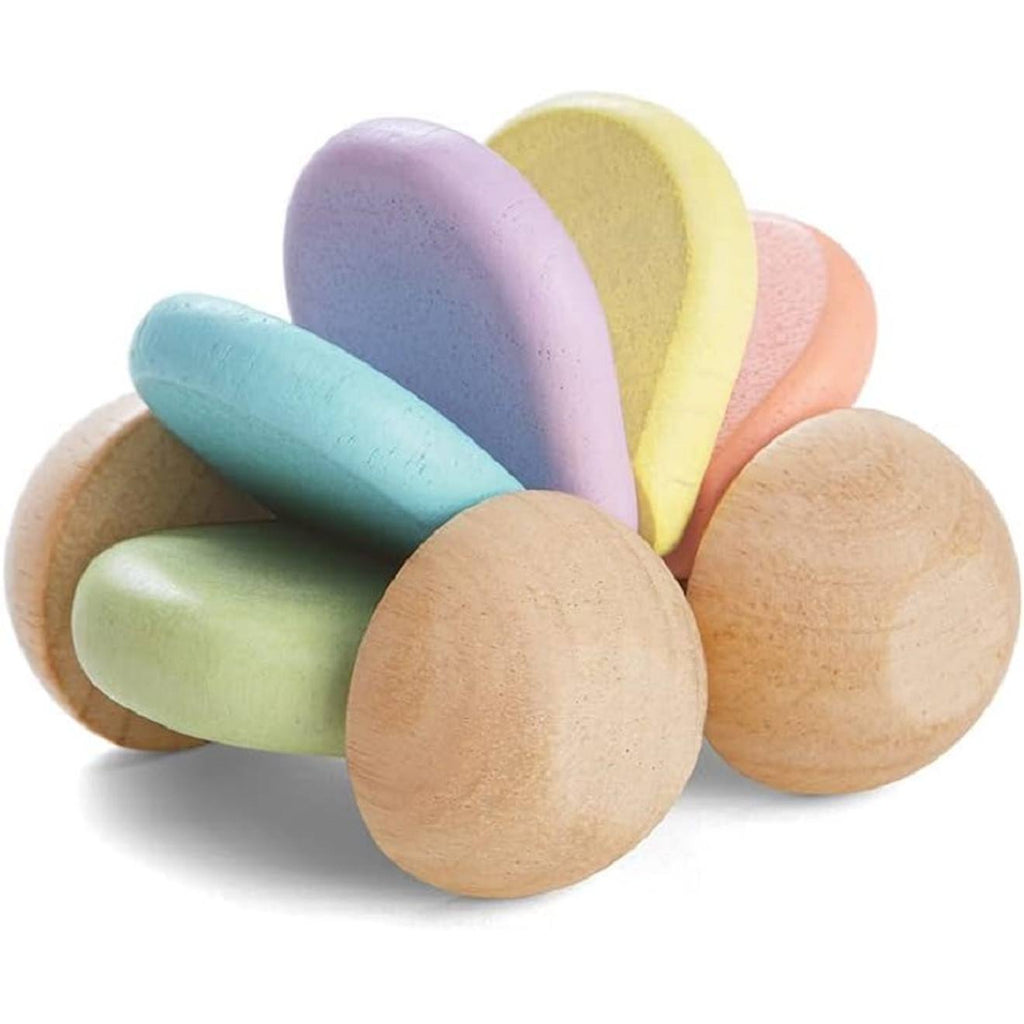 La voiture de bébé pastel beige