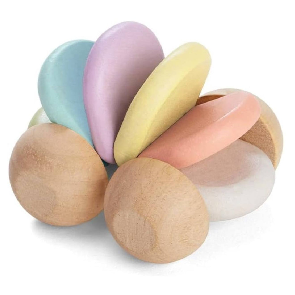 La voiture de bébé pastel beige