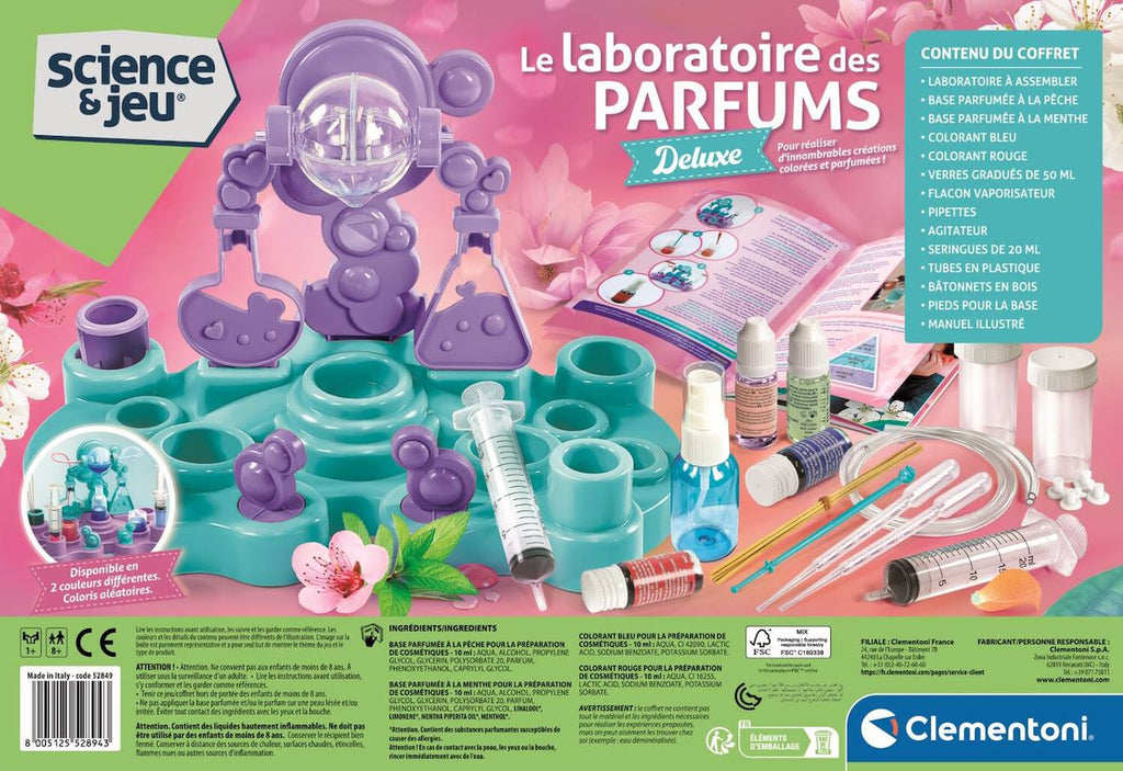 Laboratoire des parfums multicolore