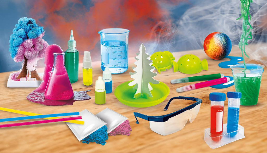 Laboratoire des super réactions scientifiques- 30 expériences multicolore