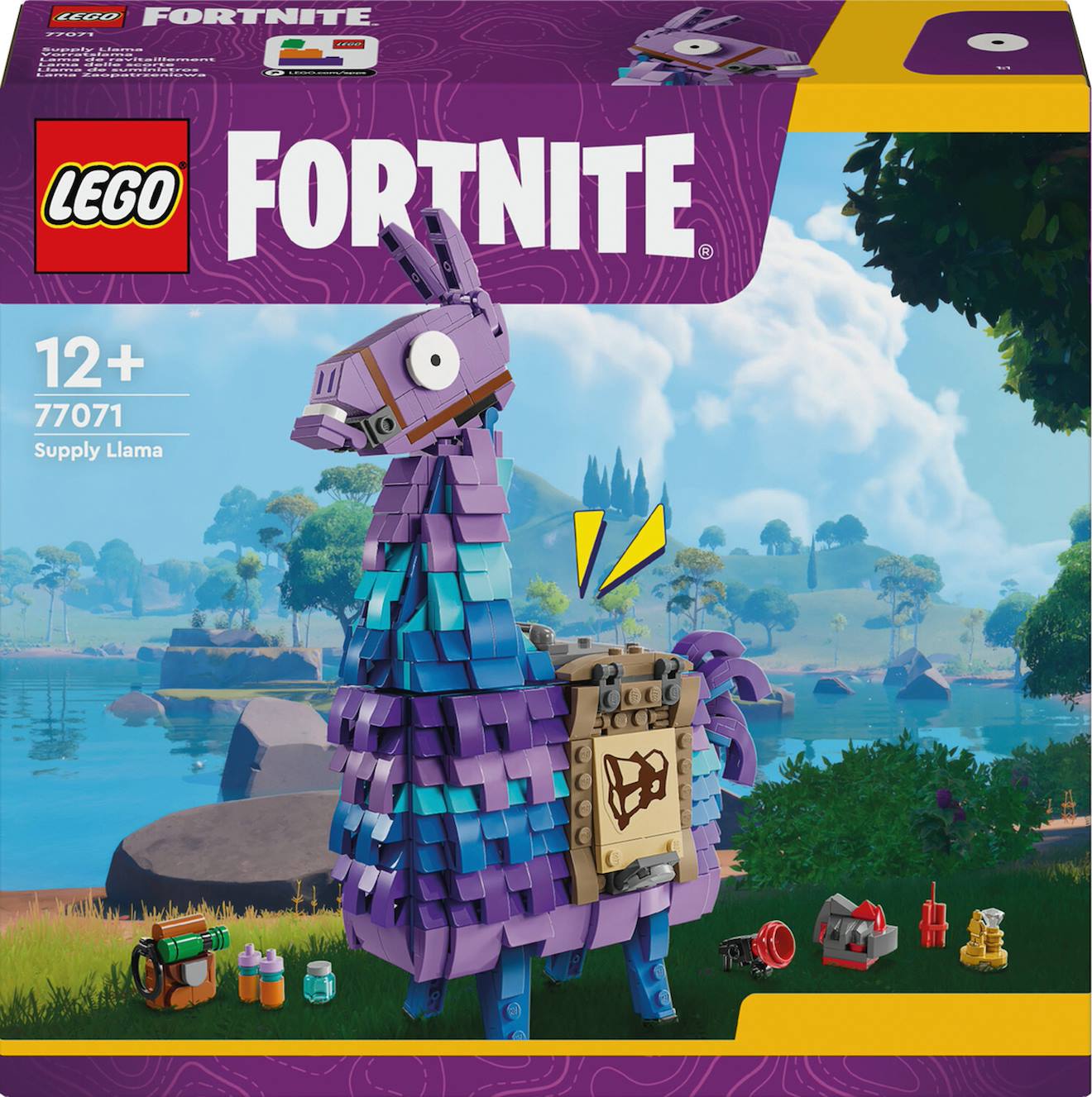 Lama ravitaillement fortnite - 77071 multicolore