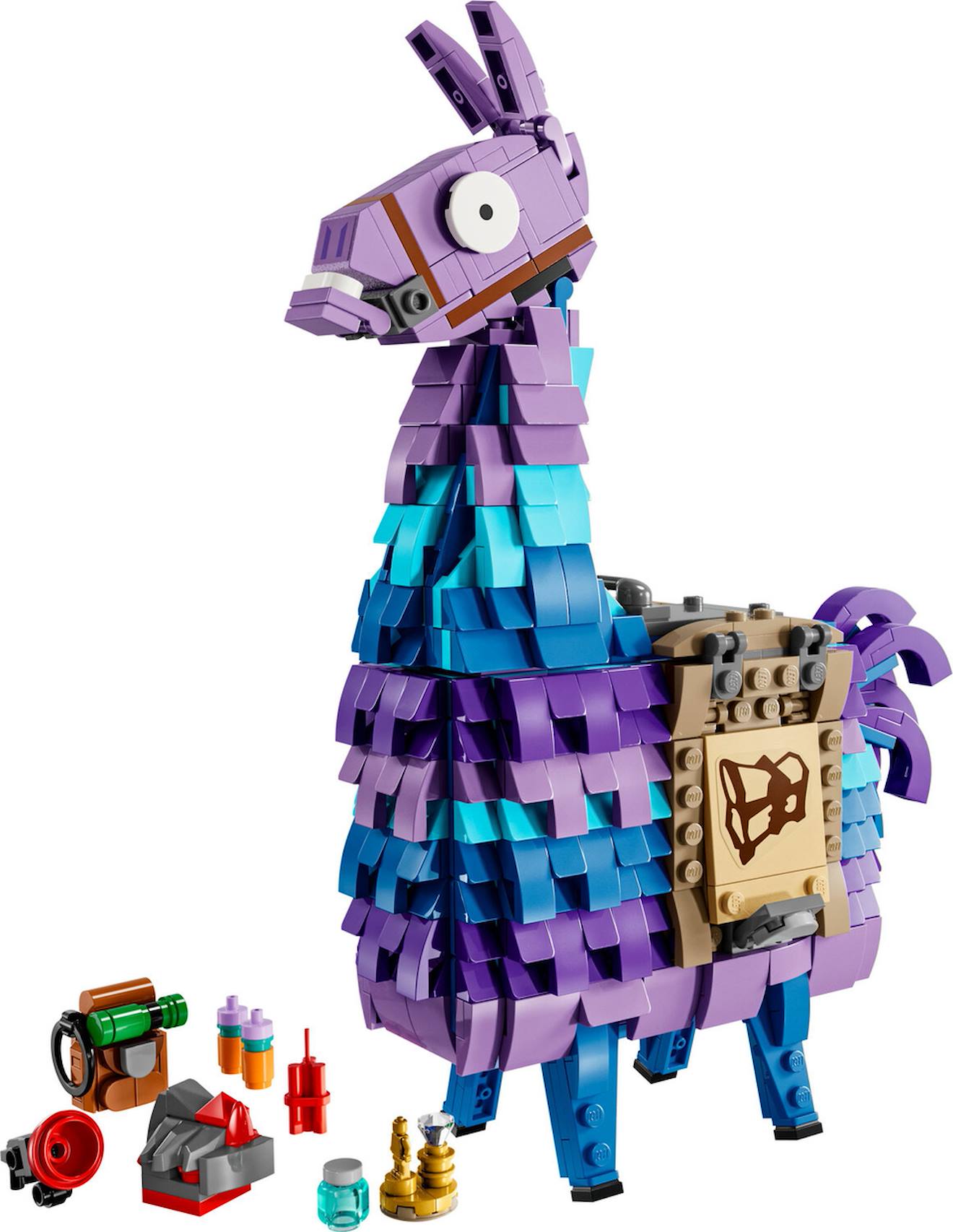 Lama ravitaillement fortnite - 77071 multicolore