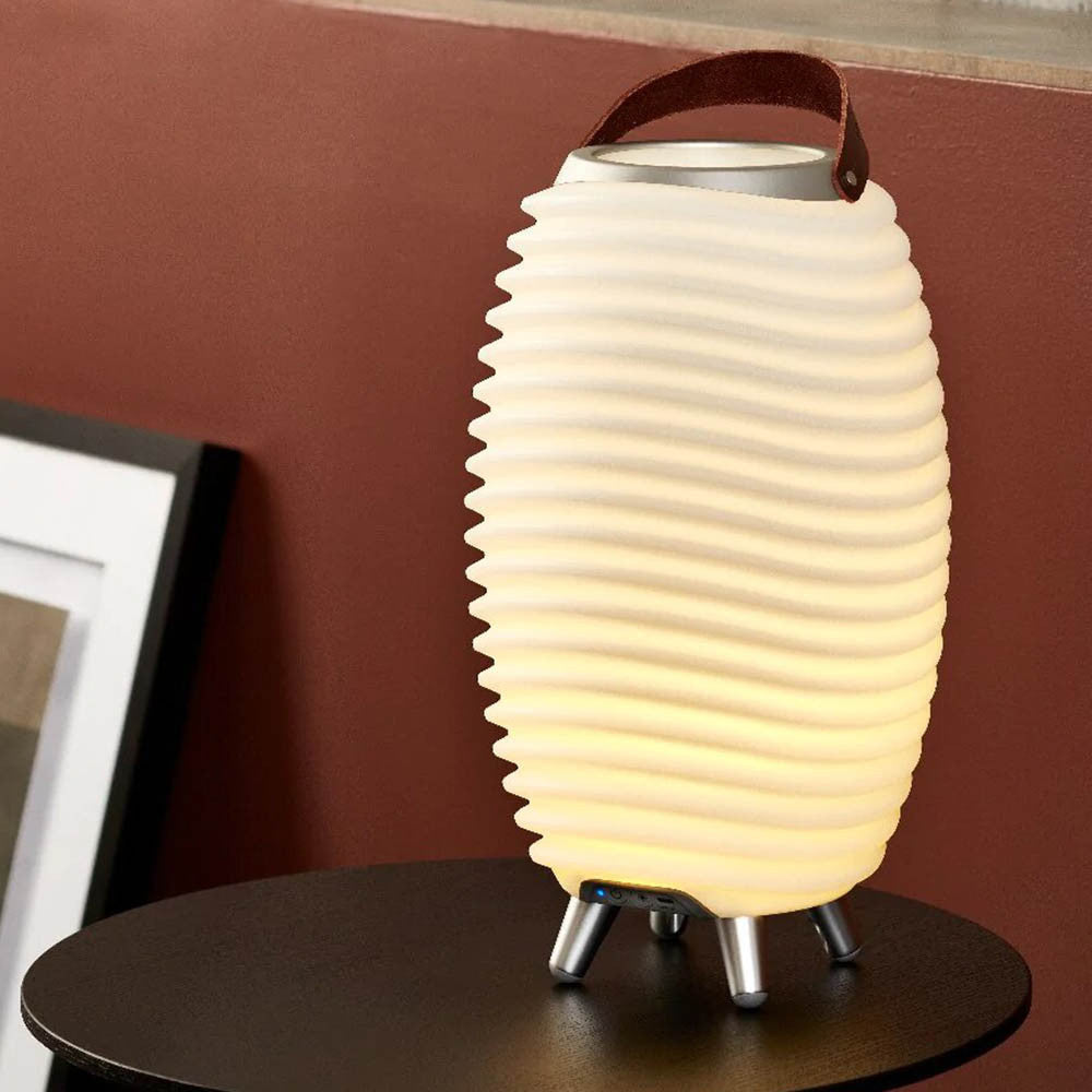 Lampadaire LED Seau à Glace Kooduu 35 Initiales à Personnaliser - Enceinte Personnalisée