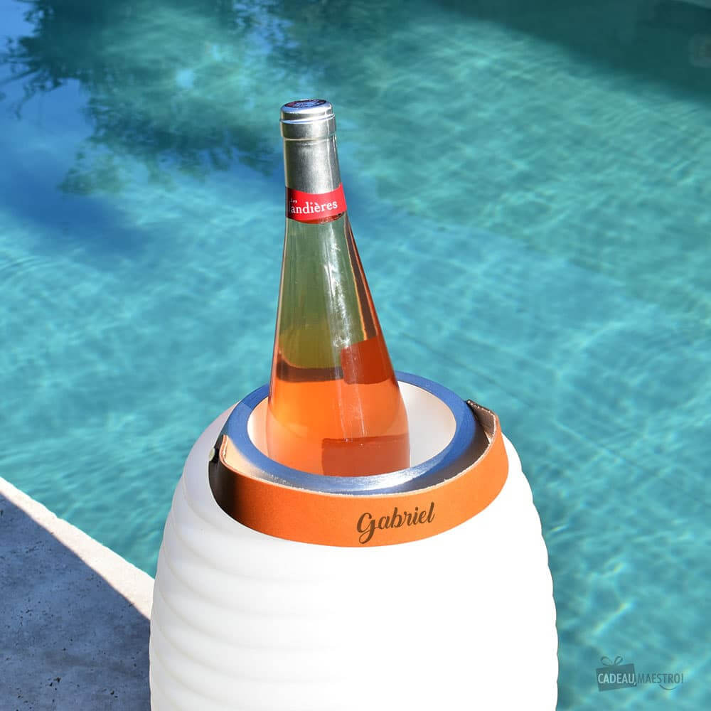 Lampadaire LED Seau à Glace Kooduu 35 à Personnaliser - Enceinte Personnalisée Kooduu
