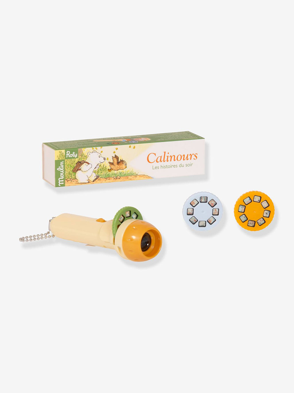 Lampe à histoires calinours multicolore