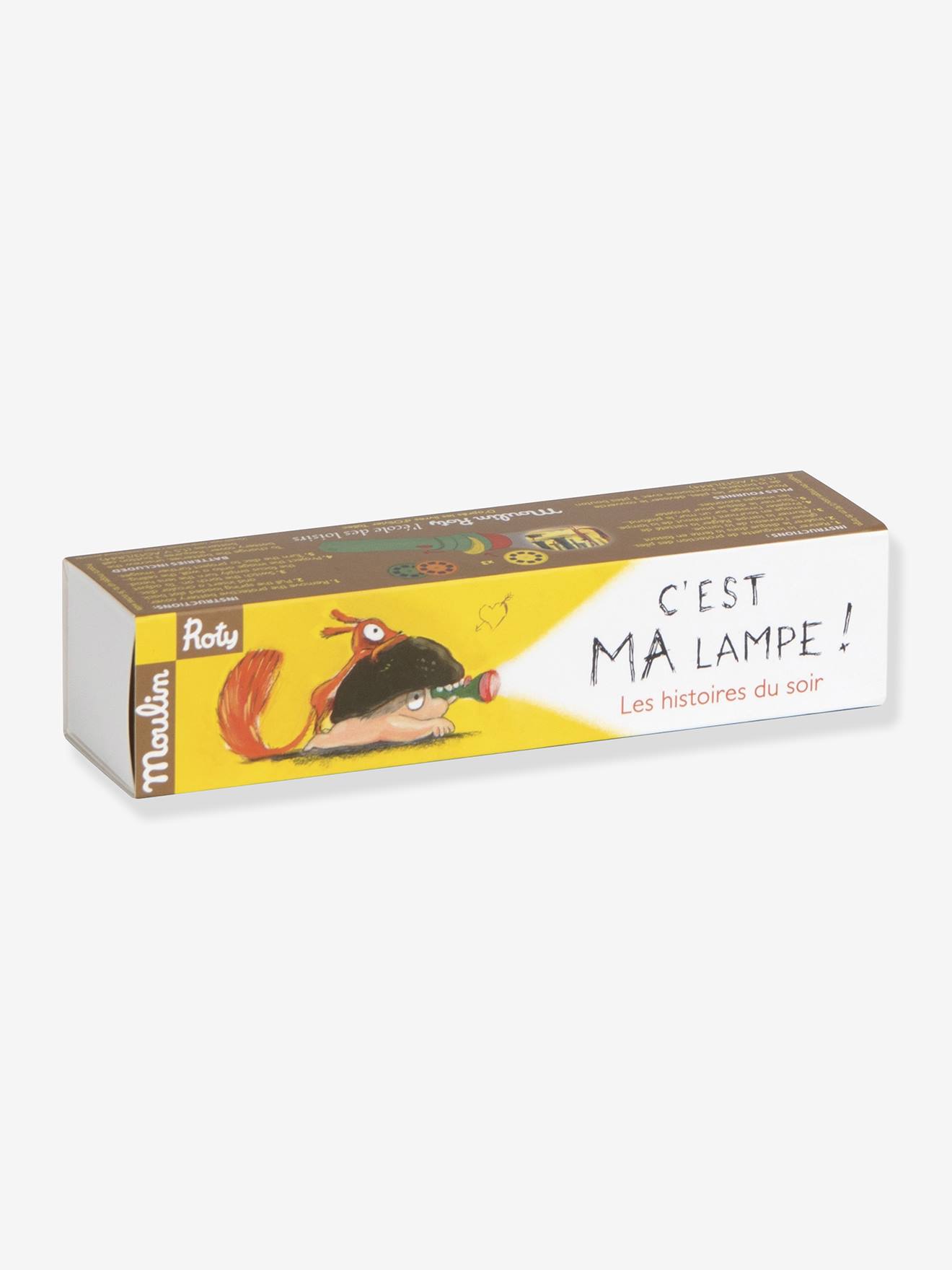 Lampe à histoires l'écureuil multicolore