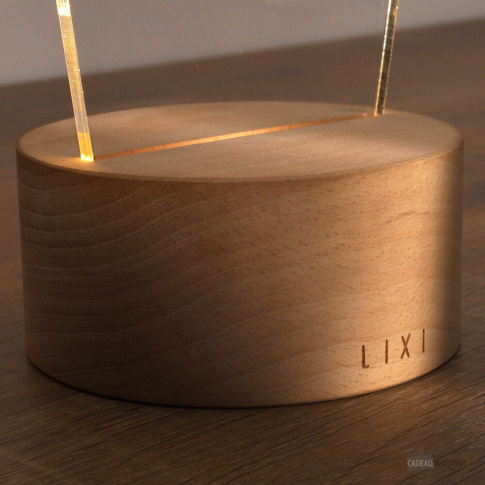 Lampe Lixi Amour Infini À Personnaliser - Lampe Personnalisée Lixi