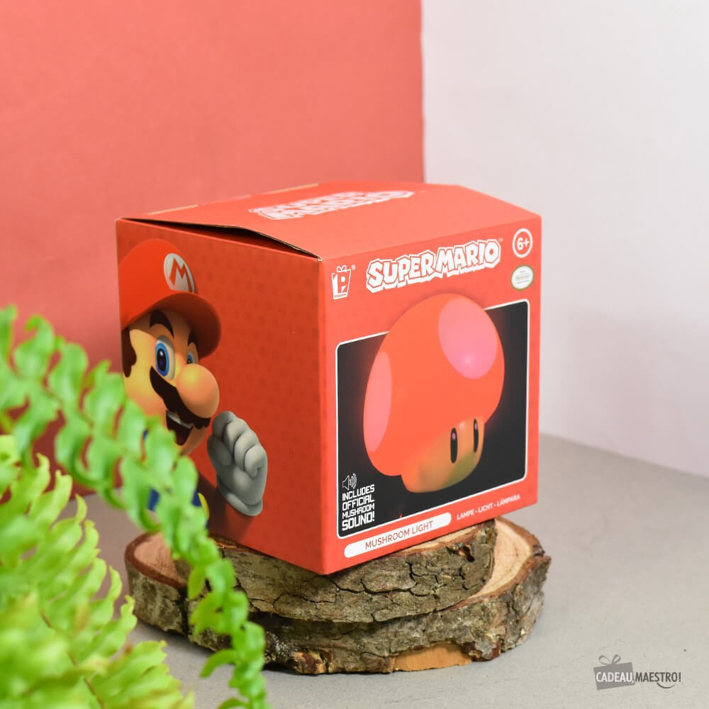 Lampe Champignon Mario Bros - Lampe Originale CadoMaestro