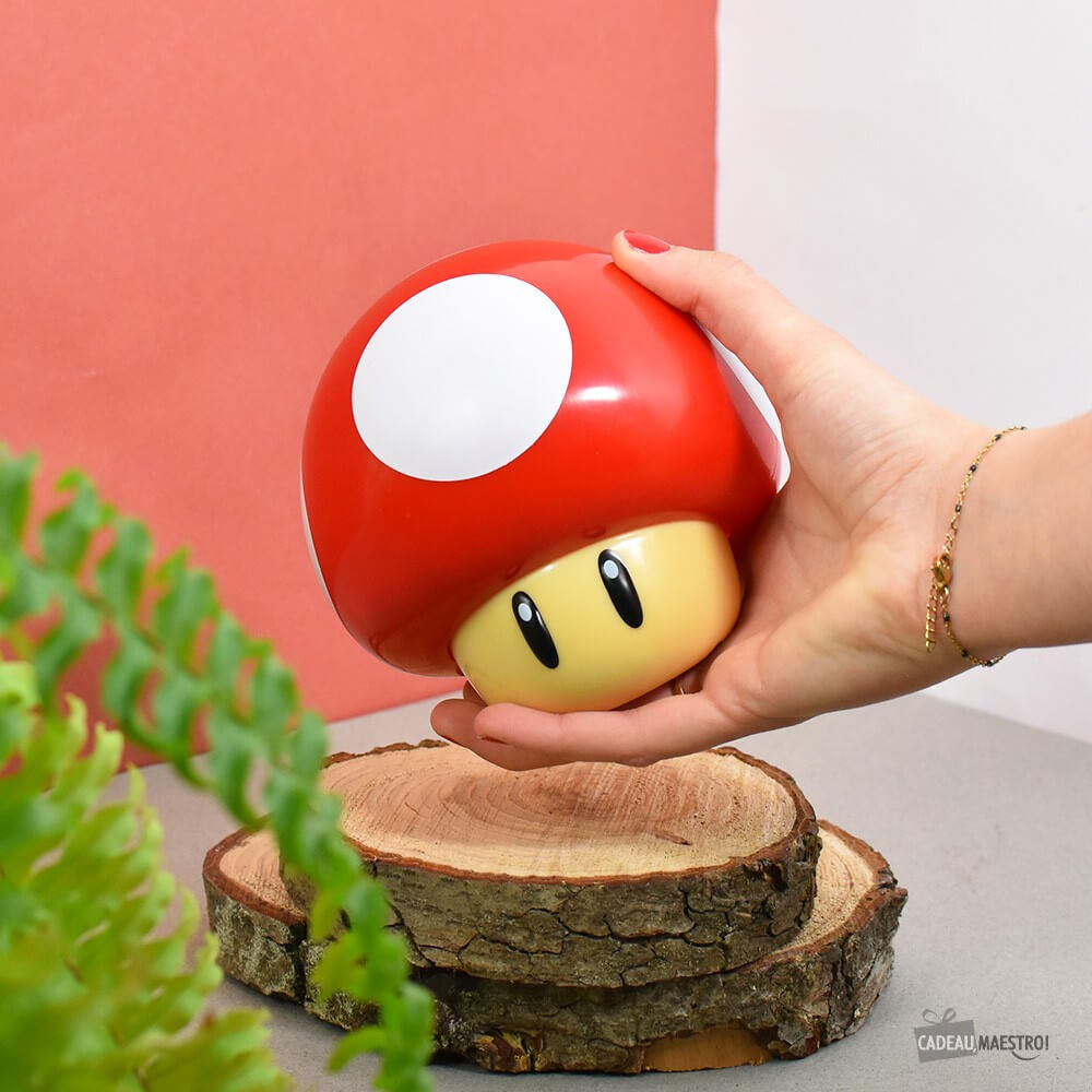 Lampe Champignon Mario Bros - Lampe Originale CadoMaestro