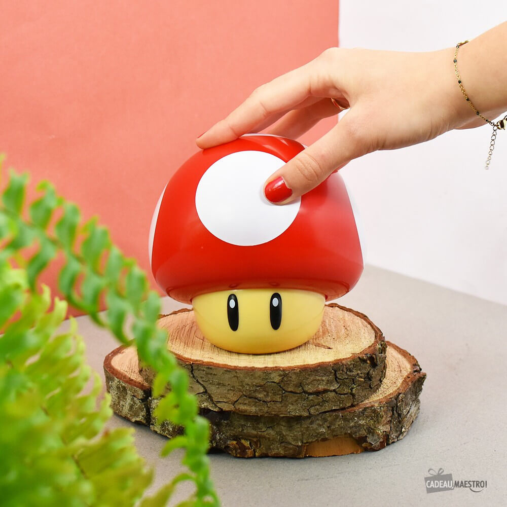 Lampe Champignon Mario Bros - Lampe Originale CadoMaestro