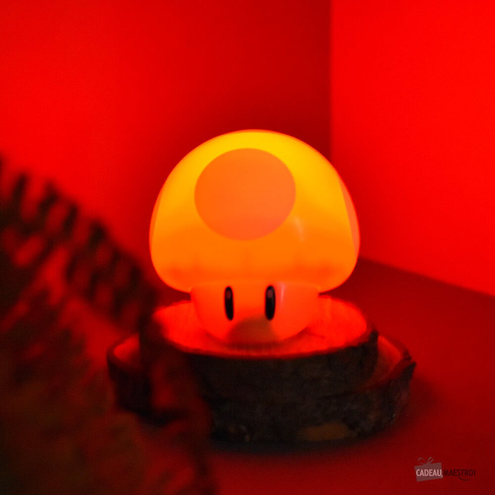 Lampe Champignon Mario Bros - Lampe Originale CadoMaestro