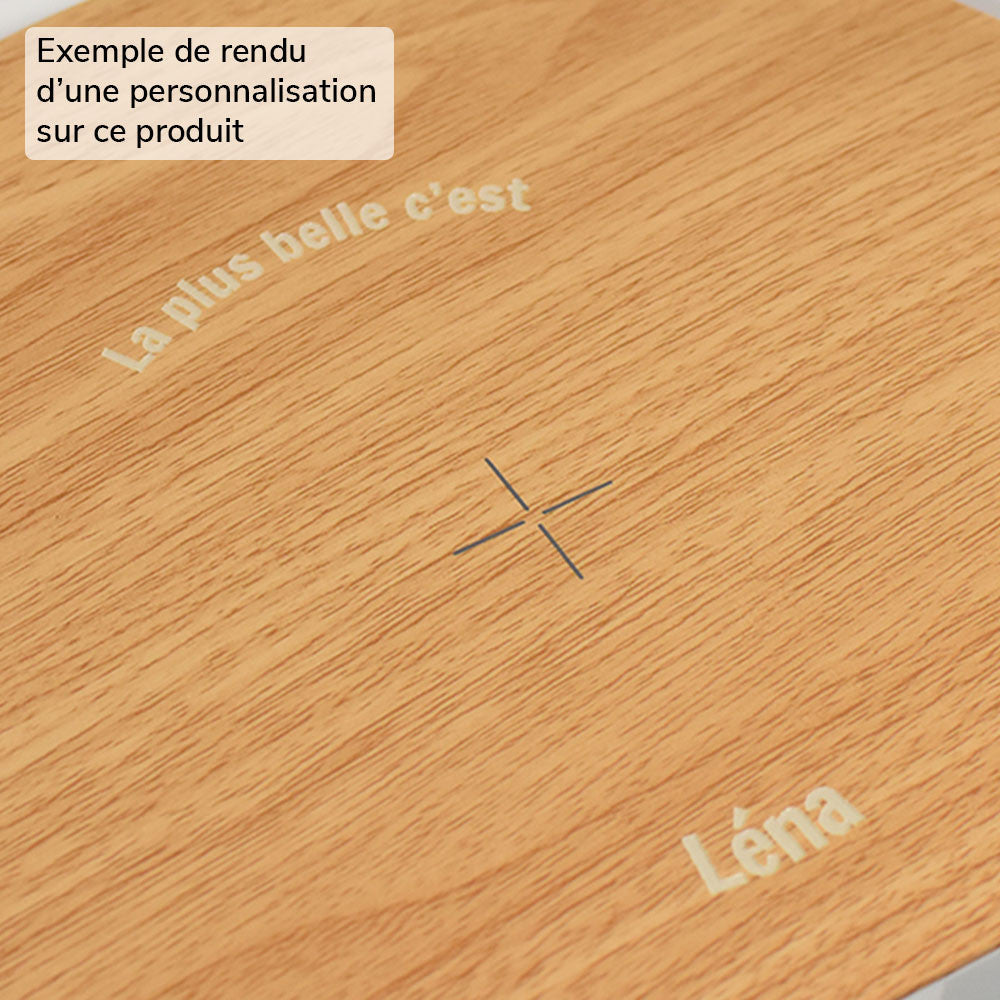 Lampe de Chevet Tactile Avec Station de Chargement Meilleur(e) à Personnaliser - Lampe Personnalisée