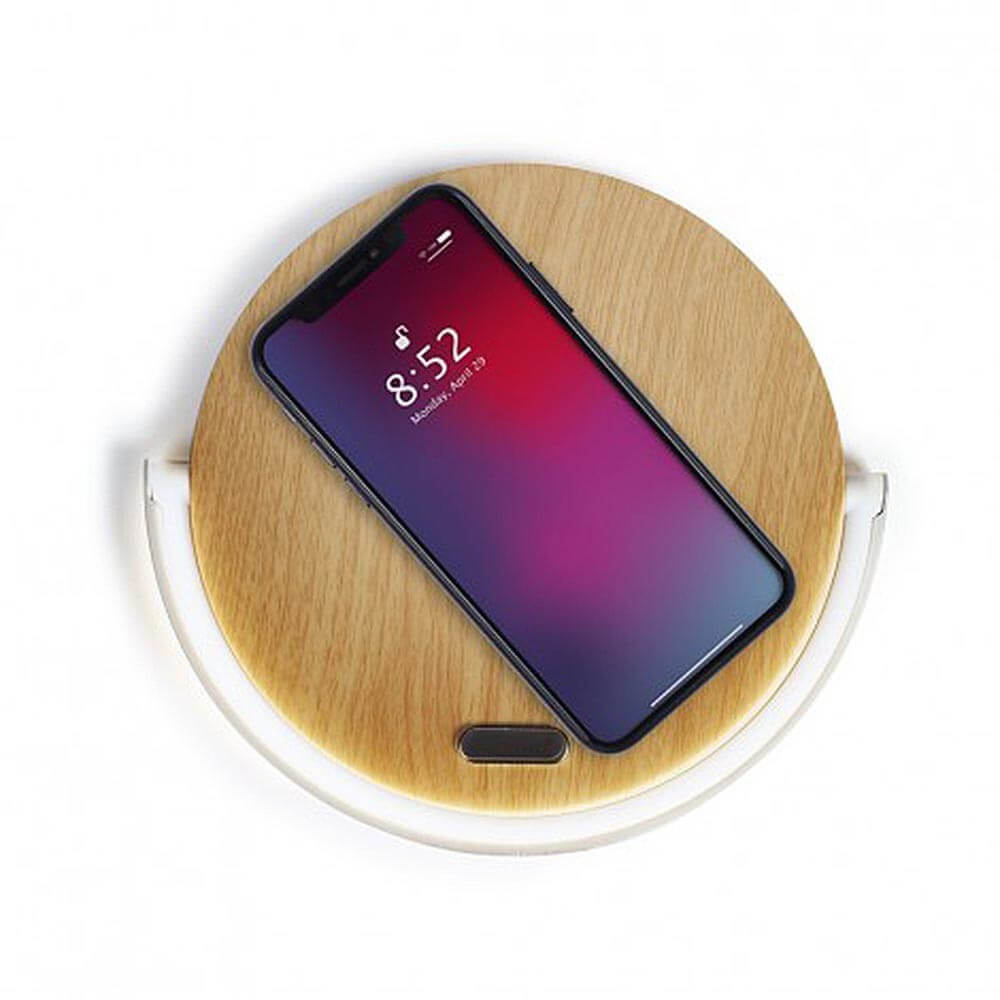 Lampe de Chevet Tactile Avec Station de Chargement - Lampe Personnalisée Livoo