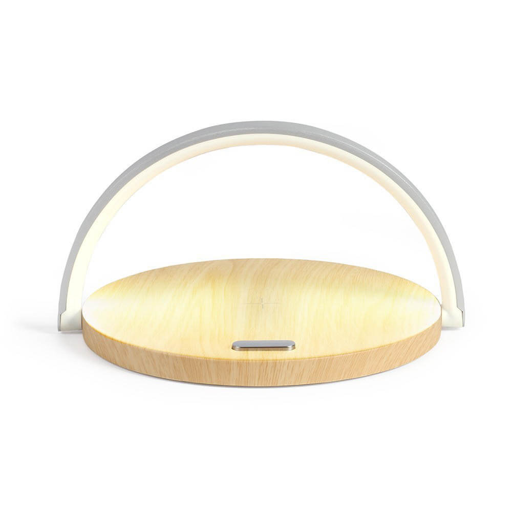 Lampe de Chevet Tactile Avec Station de Chargement - Lampe Personnalisée Livoo