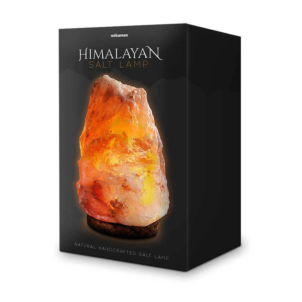 Lampe en Cristal de Sel de l'Himalaya - Lampe Originale