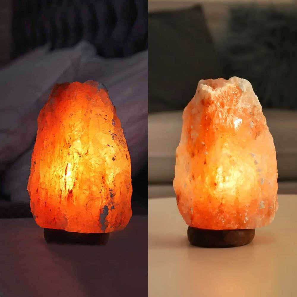 Lampe en Cristal de Sel de l'Himalaya - Lampe Originale