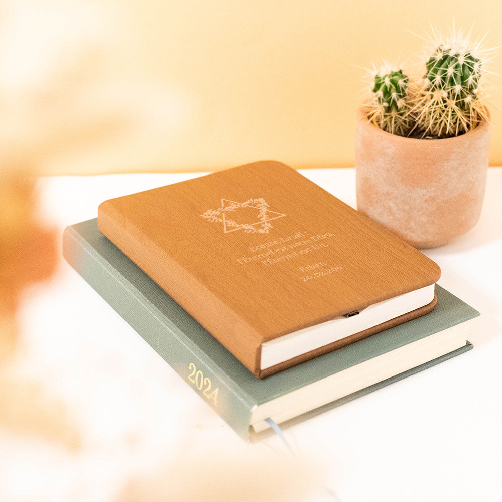 Lampe Livre LED Hanouka à Personnaliser - Lampe Personnalisée