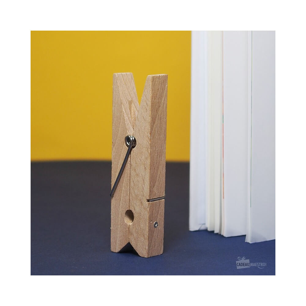 Lampe à Livre Pince à Linge - Accessoires pour Livre Kikkerland