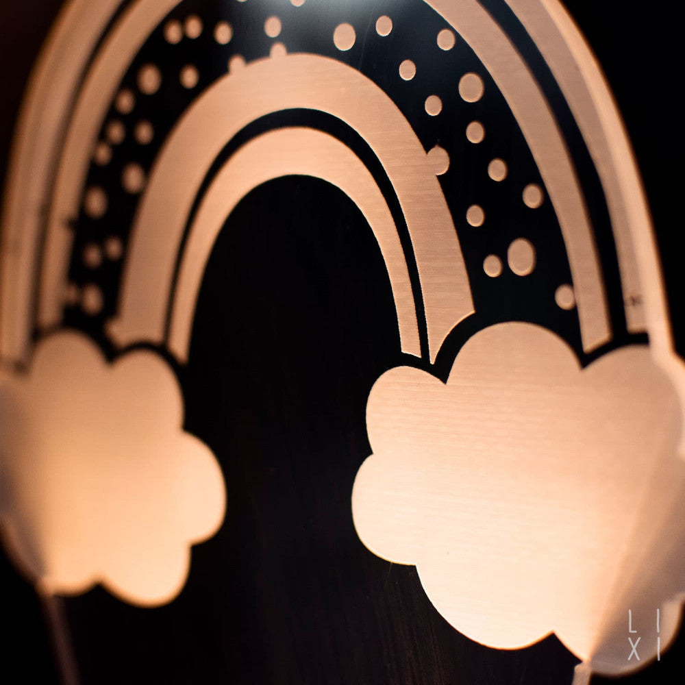 Lampe Lixi Arc-en-Ciel à Personnaliser - Lampe Personnalisée