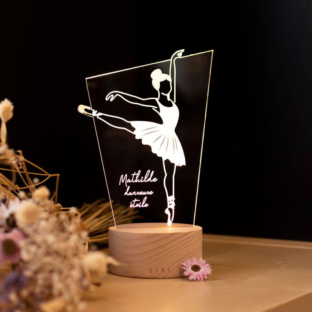 Lampe Lixi Danseuse à Personnaliser - Lampe Personnalisée