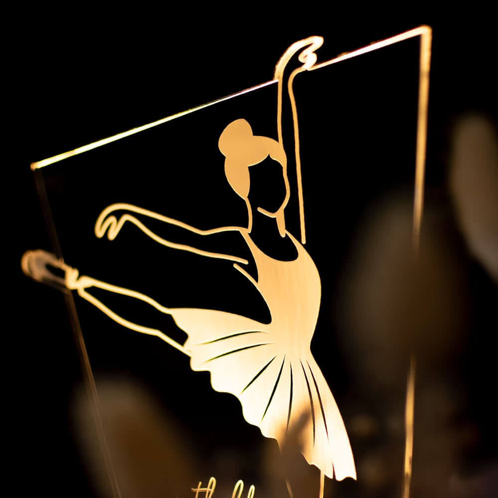 Lampe Lixi Danseuse à Personnaliser - Lampe Personnalisée
