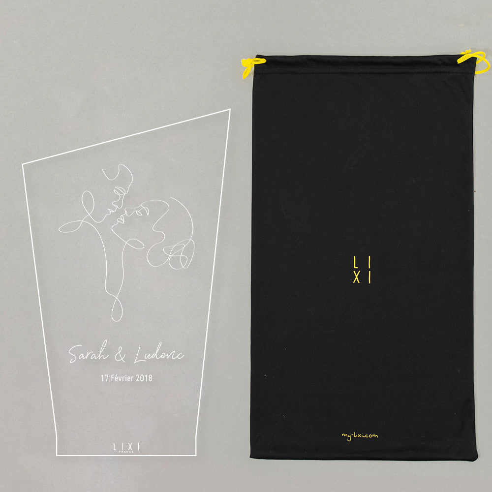 Lampe Lixi Horizon Couple à Personnaliser - Lampe Personnalisée
