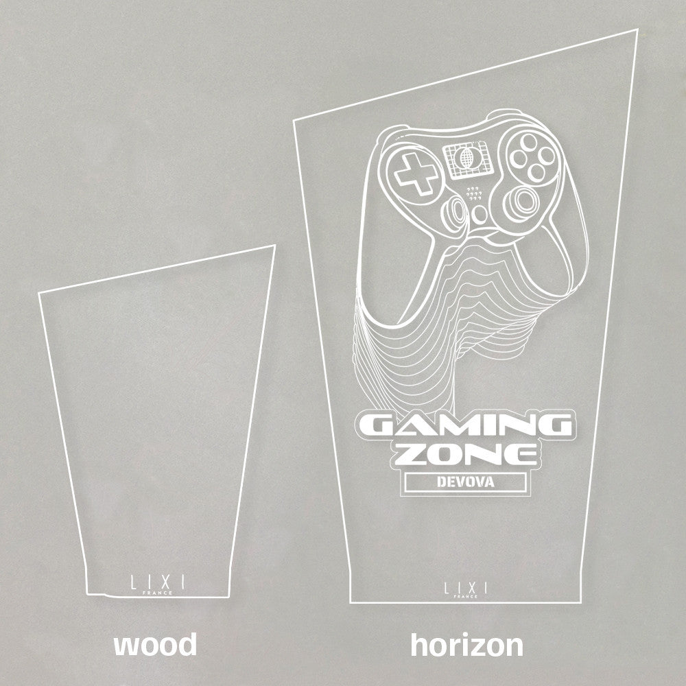 Lampe Lixi Horizon Gaming à Personnaliser - Lampe Personnalisée