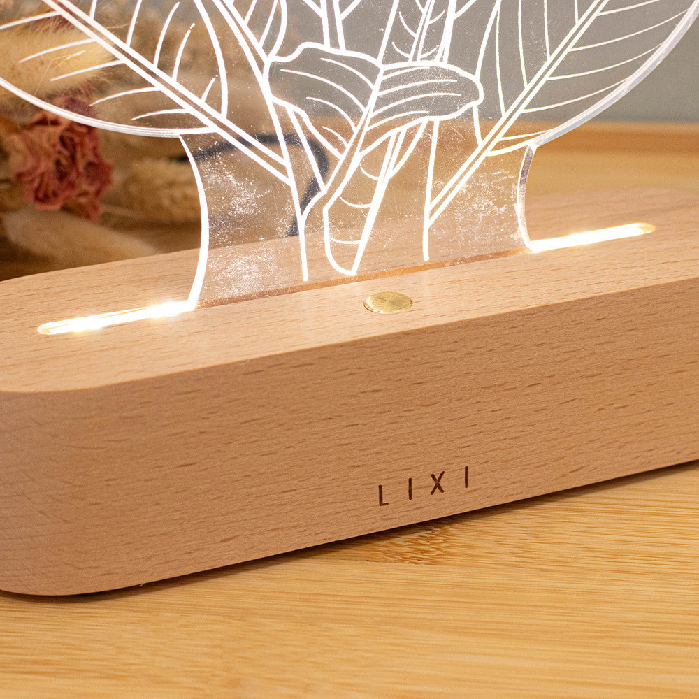 Lampe Lixi Horizon Joyeux Anniversaire à Personnaliser - Lampe Personnalisée