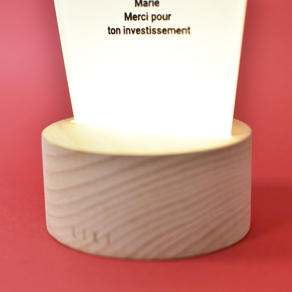 Lampe Lixi Logo à Personnaliser - Lampe Personnalisée