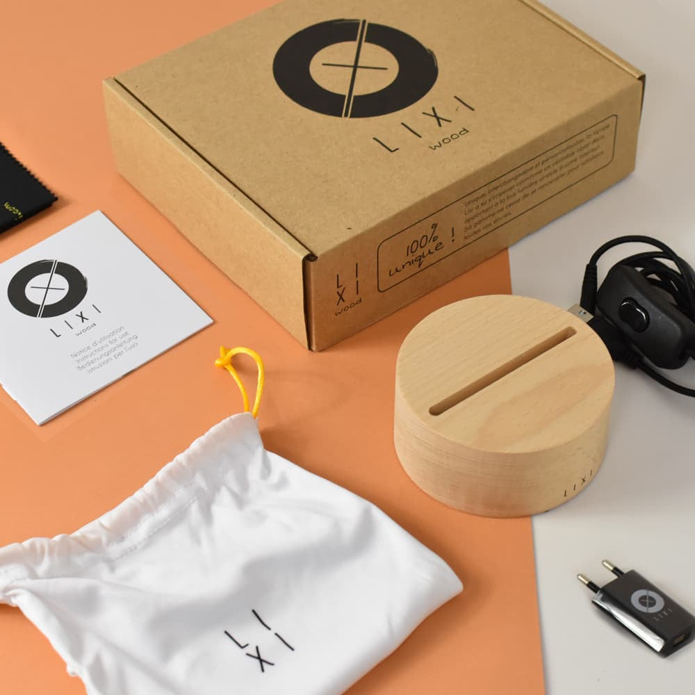 Lampe Lixi Punchline à Personnaliser - Lampe Personnalisée Lixi