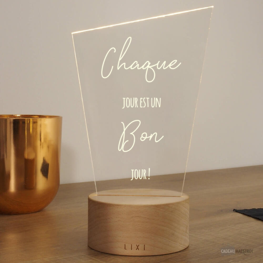 Lampe Lixi Punchline à Personnaliser - Lampe Personnalisée