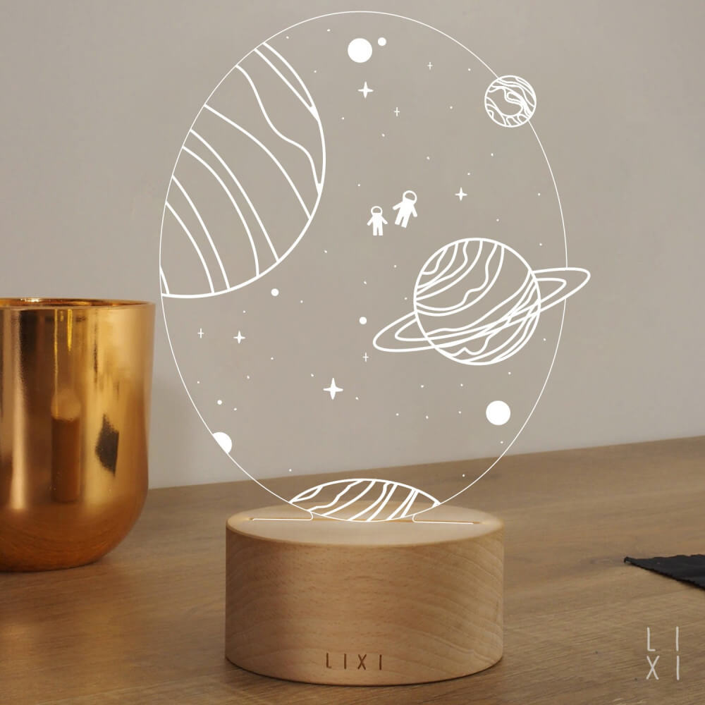 Lampe Lixi Space - Lampe Originale