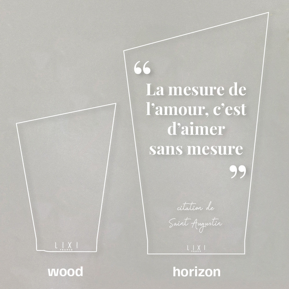 Lampe Lixi Horizon Citation à Personnaliser - Lampe Personnalisée