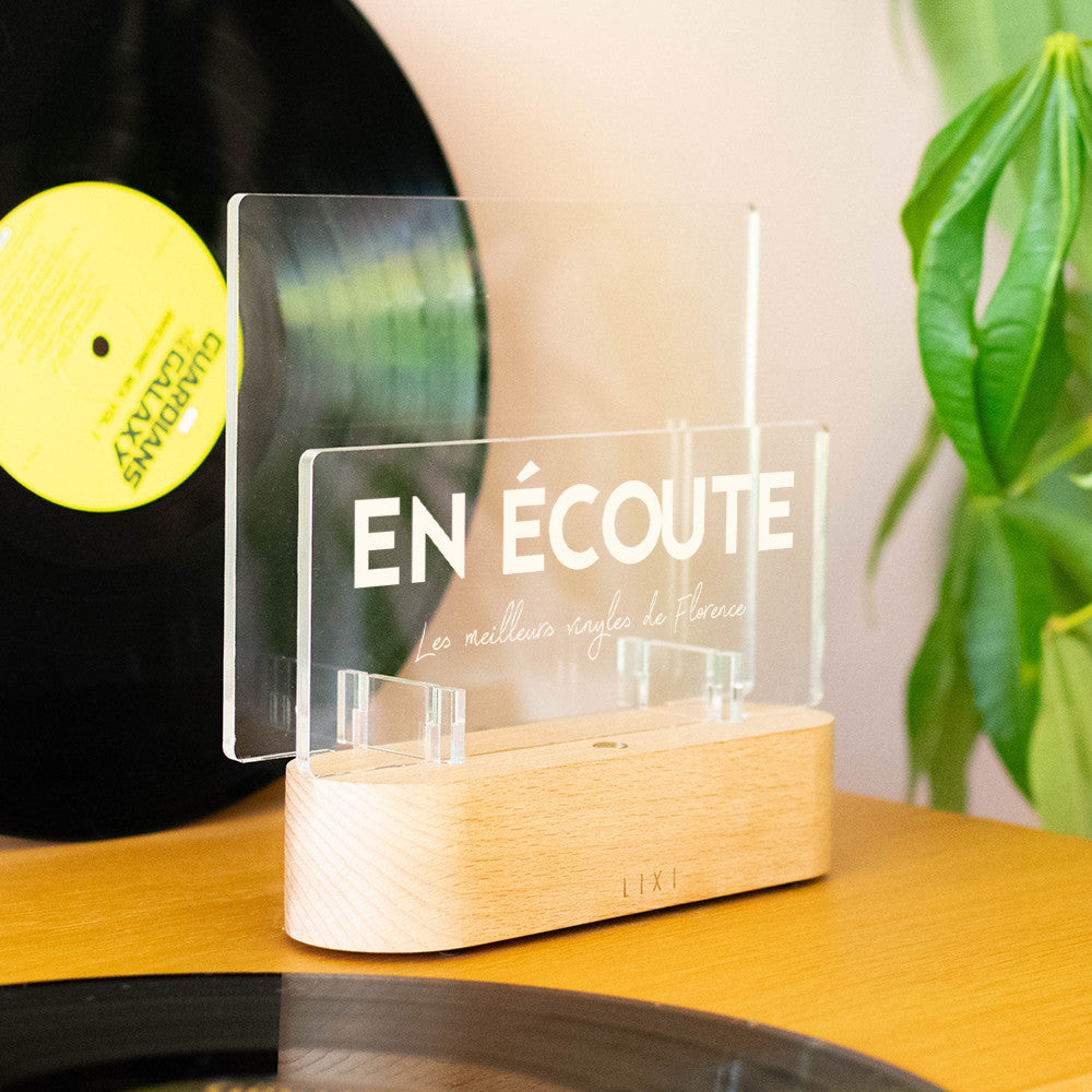 Lampe Lixi XL Support Vinyle à Personnaliser - Lampe Personnalisée