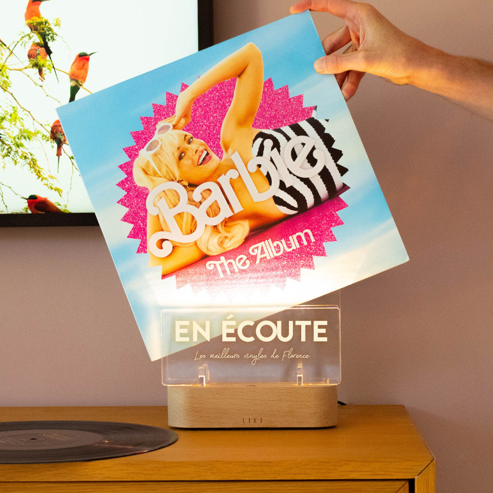 Lampe Lixi XL Support Vinyle à Personnaliser - Lampe Personnalisée