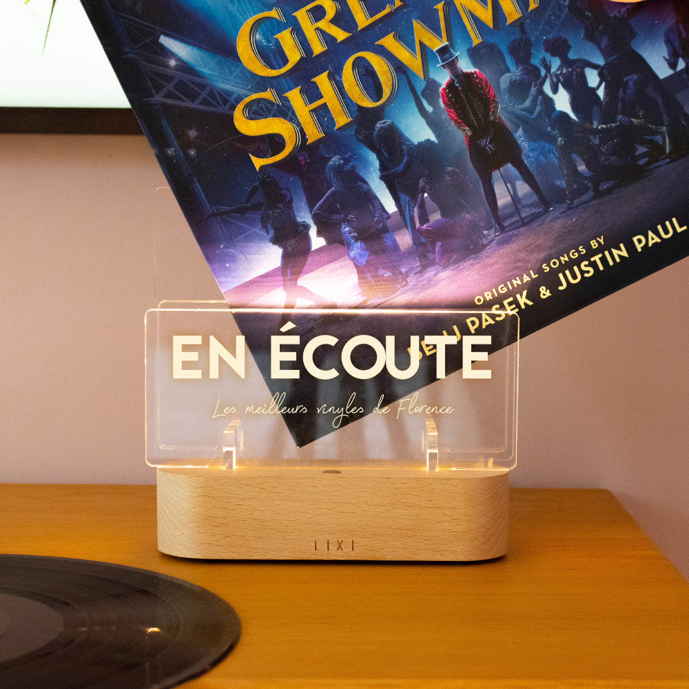 Lampe Lixi XL Support Vinyle à Personnaliser - Lampe Personnalisée