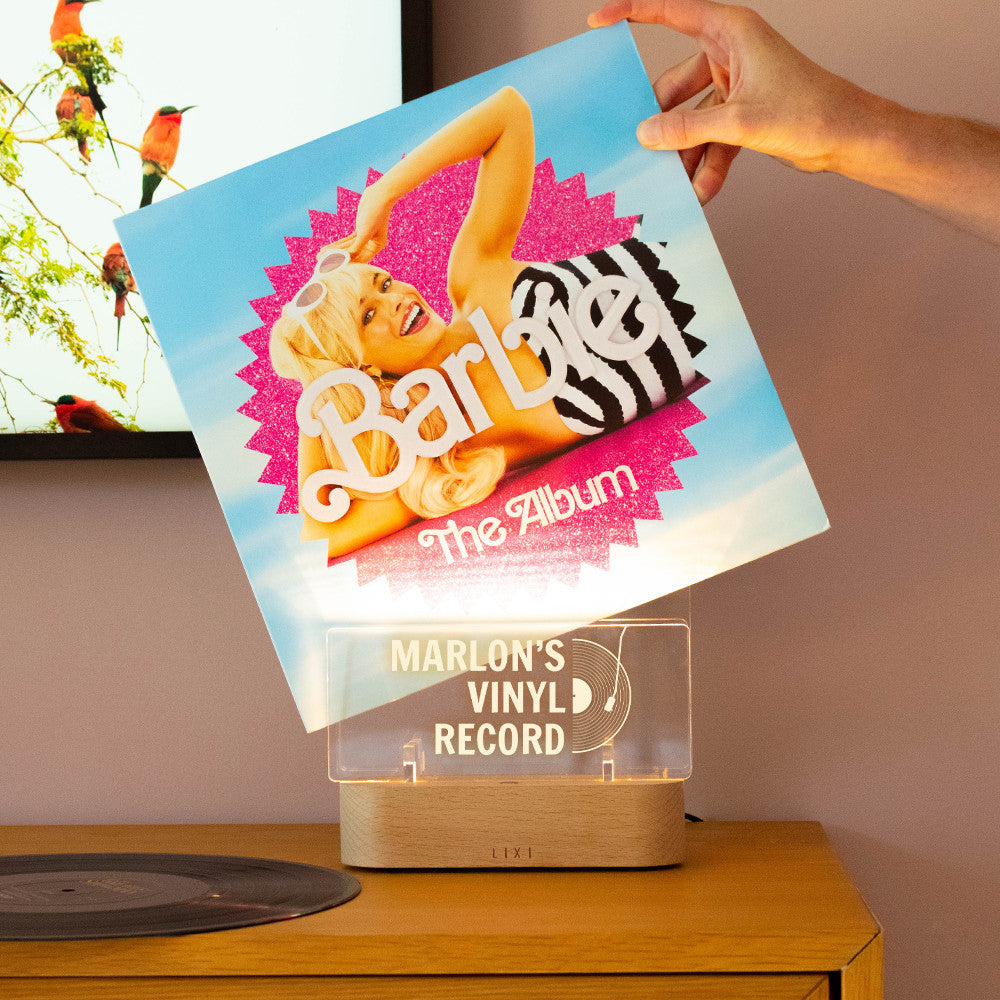 Lampe Lixi XL Support Vinyle Prénom à Personnaliser - Lampe Personnalisée