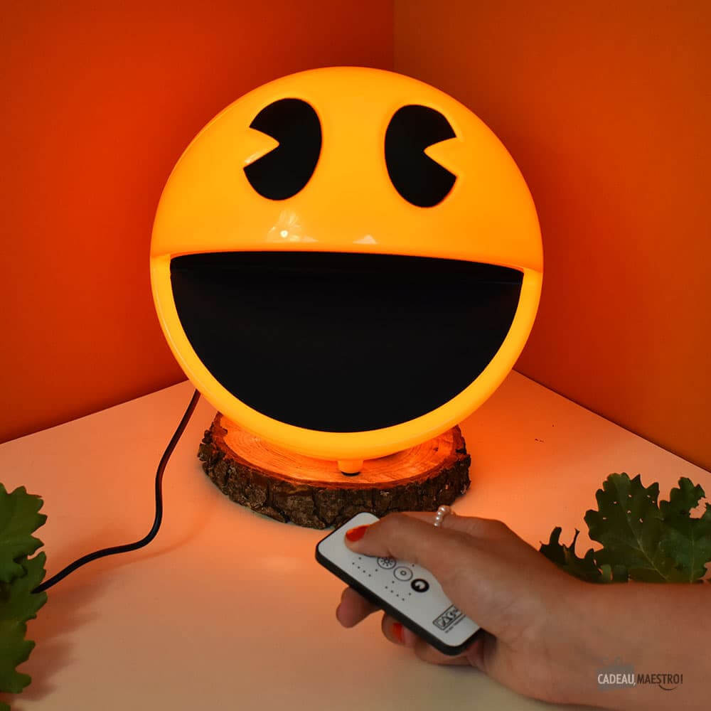 Lampe Pac-Man Télécommandée - Lampe Originale CadoMaestro