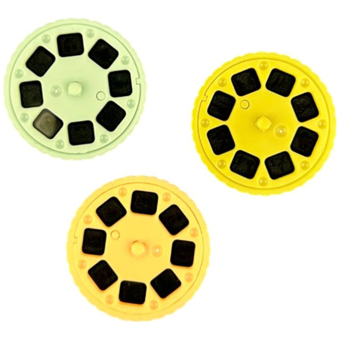 Lampe projecteur d'histoires vert, jaune