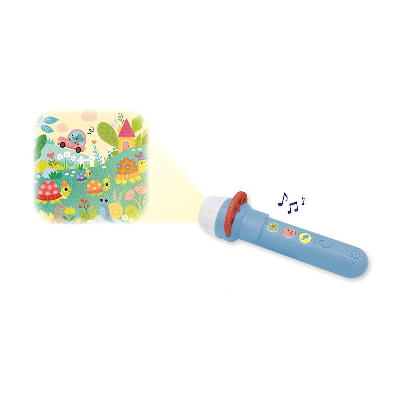 Lampe sonore merveilleuse - animaux rouge
