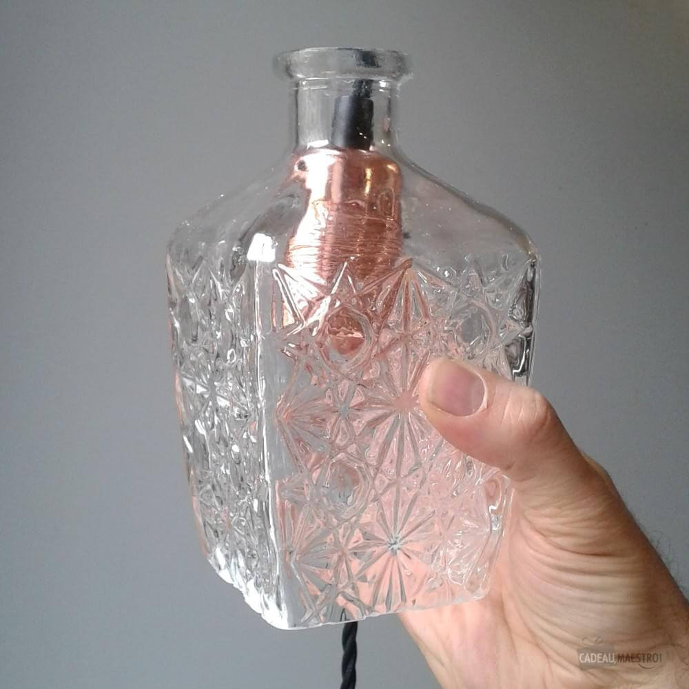 Lampe Suspension Carafe de Brandy - Lampe Originale CadoMaestro