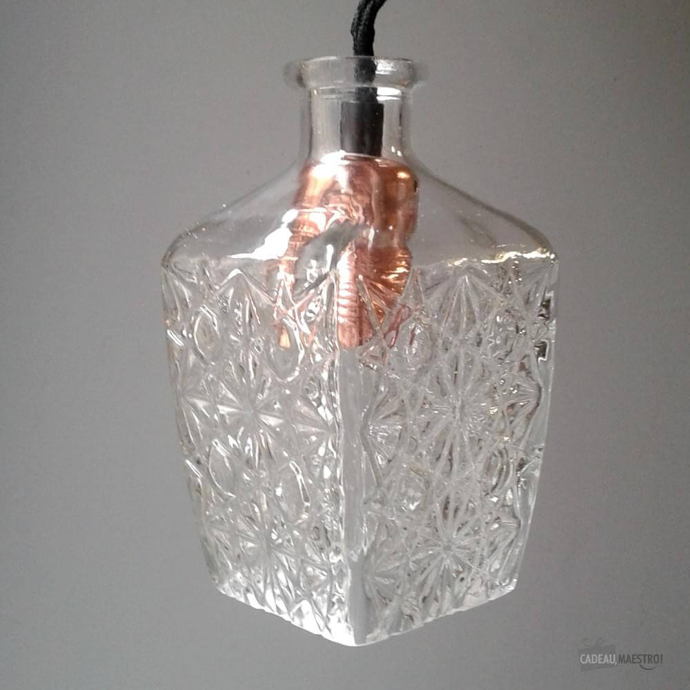 Lampe Suspension Carafe de Brandy - Lampe Originale CadoMaestro