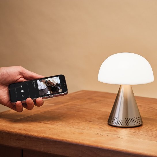 Lampe audio portable Lexon Mina - La petite lampe design qui crée l’ambiance parfaite