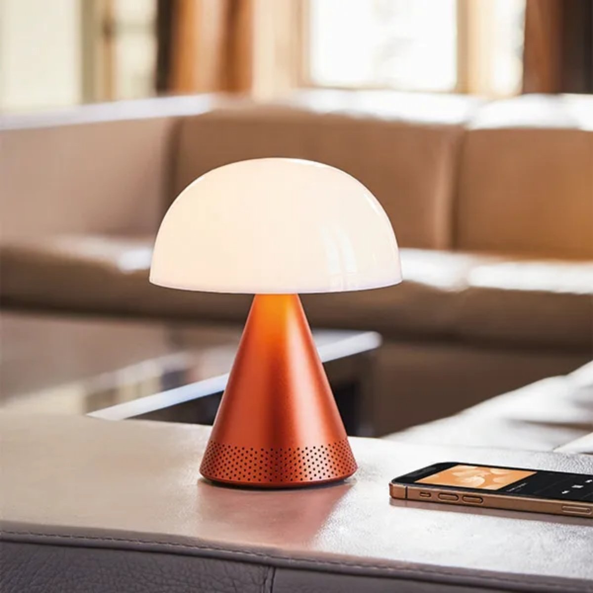 Lampe audio Bluetooth design