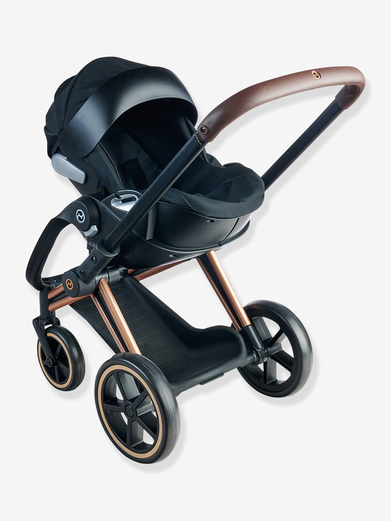 Landau 3en1 cybex priam pour poupon noir